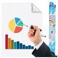 Электростатическая портативная самоклеящаяся пленка для сухого стирания