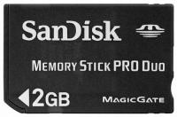 KARTA SanDisk MEMORY STICK Pro DUO 2 gb OKAZJA