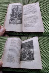 PRZYPADKI ROBINSONA CRUSOE Daniel Defoe SKÓRA ryciny 1796