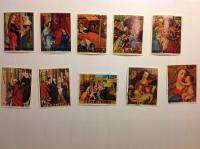 Парагвай 10 марок-живопись библейская тематика