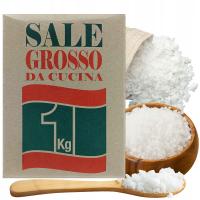 Морская соль грубая 1 кг 100% натуральная итальянская Марино