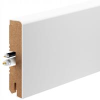 Прокладка МДФ R5 тоннель для кабеля 16x80mm L. 100cm белый