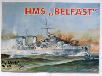 HMS BELFAST, FLY MODEL nr 95, 1:200