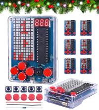 KONSOLA Do Gier Z Obudową Zestaw Do Lutowania DIY INTERAKTYWNA ZABAWKA STEM