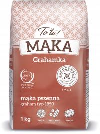 Пшеничная мука тип 1850 1 кг Grahamka для хлеба ToTa!