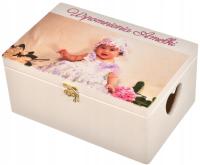 Подарочная коробка с детской фотографией