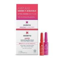 Sesderma Zestaw Daeses + Acglicolic Ampułki do twarzy i szyi, 2x1,5 ml