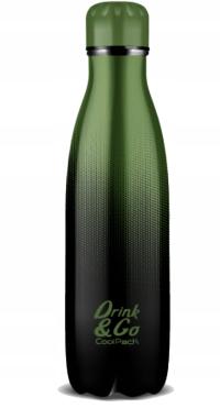 Bidon Drink&Go butelka termiczna CoolPack 500ml zielone ombre, GRADIENT GRA
