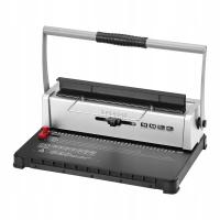 SucceBuy Bindownica Bindownica 34-Otworowa 120 Kartek Z Regulowaną Spiralą