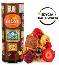 Mixit URODZINOWY MIX granola, herbatniki, owoce i orzechy 570g