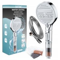 Zestaw prysznicowy Wodooszczędna słuchawka prysznicowa z filtrem Wąż 150 cm