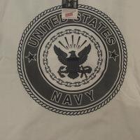 T SHIRT NAVY SOFFE LARGE - NOWY