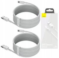 Kabel Baseus USB - USB typ C 1,5 m biały