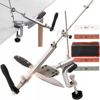 ПРОФЕССИОНАЛЬНАЯ ТОЧИЛКА ДЛЯ НОЖЕЙ, ТОЧИЛЬНЫЙ КАМЕНЬ, 4 КАМНЯ, НАБОР ДЛЯ ЗАТОЧКИ XL