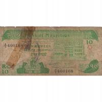 Banknot, Mauritius, 10 Rupees, KM:35a, G(4-6)