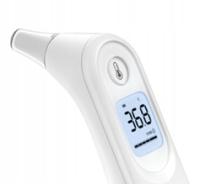 TERMOMETR DO POMIARU TEMPERATURY DO UCHA DLA DZIECI I DOROSŁYCH Z ALARMEM