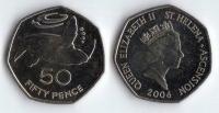 BRYTYJSKA WYSPA ŚW. HELENY 2006 50 PENCE