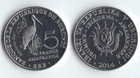 BURUNDI 2014 5 FRANCS PTAKI 1