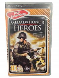 MEDAL OF HONOR HEROES PSP KOMPLET POLSKA OKŁADKA STAN BDB