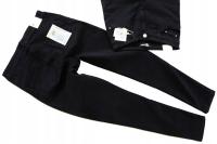 Jeansy M.Sara czarne rurki wysoki stan push-up