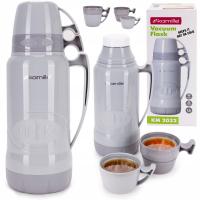 Термос бутылка для воды термокружка стеклянный картридж 1800 мл KAMILLE