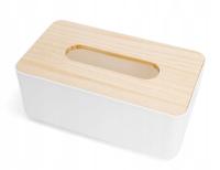 Pudełko na Chusteczki Drewniane higieniczne