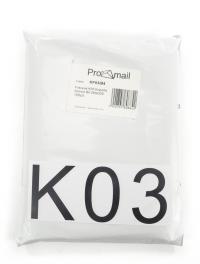 Фольгированные пакеты K03 конверты из фольги B4 260x350mm 100шт.