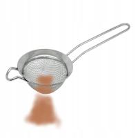 Sitko do Dzbanka Parzenia Stalowe Nierdzewne 10cm do Cukru Kakała