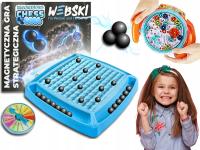 PREZEN DLA 4,5,6,7 LATKA GRY EDUKACYJNE MAGNETYCZNE SZACHY I MINI LABIRYNT