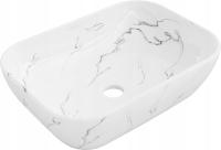 MEXEN RITA столешница умывальник 45 x 32 см белый камень