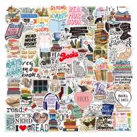 NAKLEJKI WLEPKI 100 SZT. STICKER BOMB CZYTANIE KSIĄŻEK