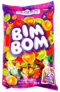 Конфеты Bim Bom фруктовые ROSHEN 1 кг