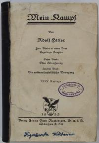 MEIN KAMPF Adolf Hitler 1933