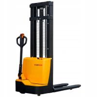 WÓZEK PALETOWY ELEKTRYCZNY WIDŁOWY PALECIAK SZTAPLARKA1200 kg 3000mm 2x85Ah
