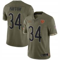 Koszulka piłkarska Chicago Bears Jersey Fields Payton Salute To Service, XXL