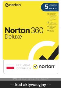 NORTON 360 Deluxe 5 позиций / 1 год Secure VPN
