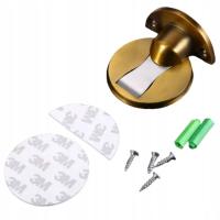 ODBOJNIK OGRANICZNIK DO DRZWI MAGNETYCZNY SAMOZAMYKACZ DRZWIOWY ZŁÓTY