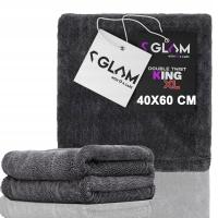 GLAM DOUBLE TWIST KING XL RĘCZNIK DO OSUSZANIA AUTA SAMOCHODU 1200GSM 60X40