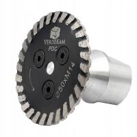 TARCZA DIAMENTOWA DO PODCINANIA GRESU FREZ DIAMENTOWY VERDEKAM PDC 50mm M14