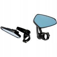 ЗЕРКАЛА ПОЛНЫЙ НАБОР ЛЕВЫЙ ПРАВЫЙ ДЛЯ СКУТЕРА ВЕЛОСИПЕДА НА ВЕЛОСИПЕД ЧЕРНЫЙ PRO