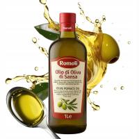 OLIWA DO SMAŻENIA WŁOSKA W CIEMNEJ SZKLANEJ BUTELCE 1L POMACE SANSA ORUJO