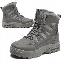 ZIMOWE TAKTYCZNE BUTY WOJSKOWE ALPINIZM ŚNIEGOWCE WODOODPORNE TREKKINGOWE44