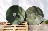 WOJSKOWA ANTENA PARABOLICZNA 90 CM Z OŚWIETLACZEM