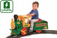 PEG PEREGO SANTA FE elektryczna kolej na licencji LITOWY AKUMULATOR