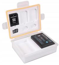 Etui na karty pamięci pudełko na baterie Canon Nikon Fujifilm Pentax PATONA