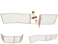 Barierka Zabezpieczająca Dla Dzieci Schody Drzwi Bramka Ochronna do 362 cm