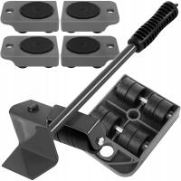 Набор 150кг 5ел перемещения ролика мебели транспортируя с подъемником Рицинуса