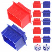 REPREZENTACJE DOMKI DO NA PLANSZY PIĘKNIE POLEROWANE KOMPLEKT 1 SUPIEK