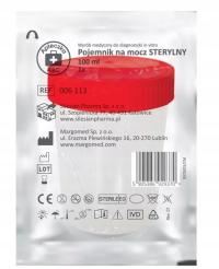 Контейнер для стерильной мочи, 100 мл (аптечка ABC)