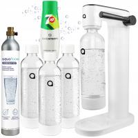 SATURATOR DO GAZOWANIA WODY SYROP SODASTREAM 7UP NABÓJ CO2 3X BUTELKA